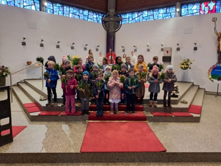 Gestaltung des Palmsonntags-Gottesdienstes – Kindertagesstätte Salzweg